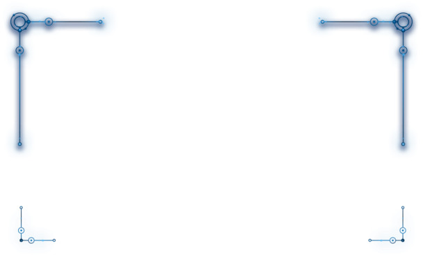 蓝色梦幻星座边框高清PNG透明素材 免费下载装饰元素设计图片