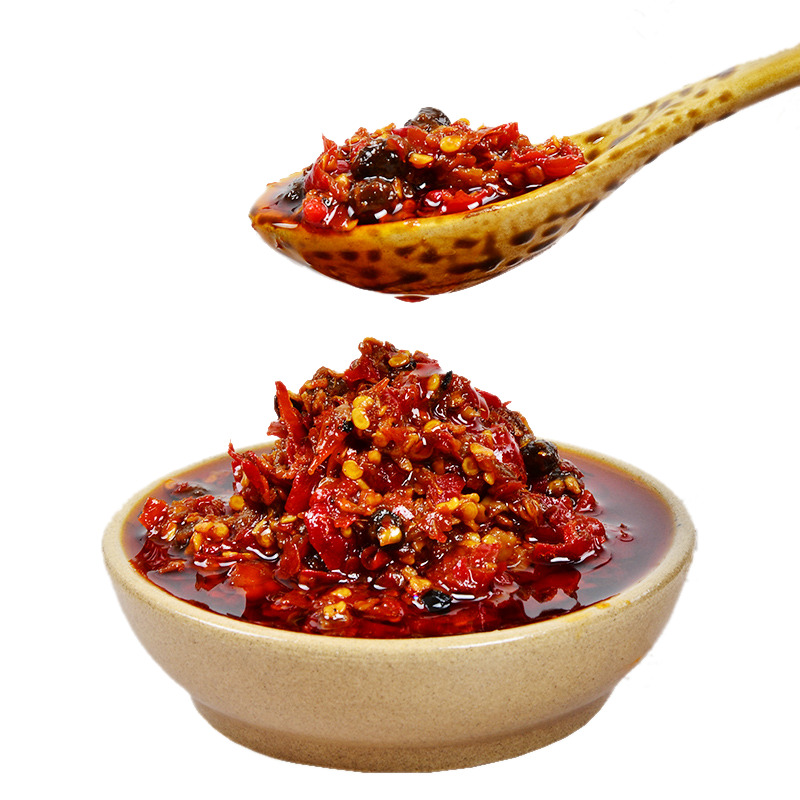 豆豉辣椒酱高清PNG透明图片-生活用品设计素材免费下载
