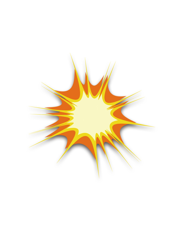 爆炸效果高清PNG透明图片-节日元旦春节元宵设计素材免费下载