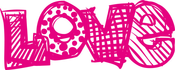 ILOVEYOU情人节高清PNG透明图片设计素材免费下载