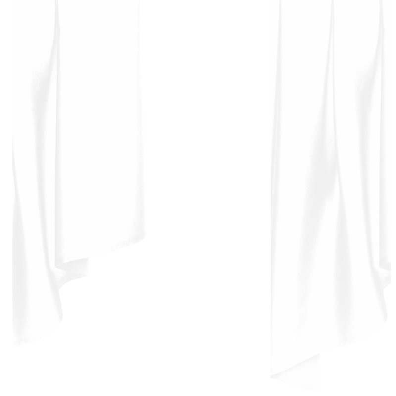 创意白色丝绸窗帘高清PNG透明装饰素材免费下载