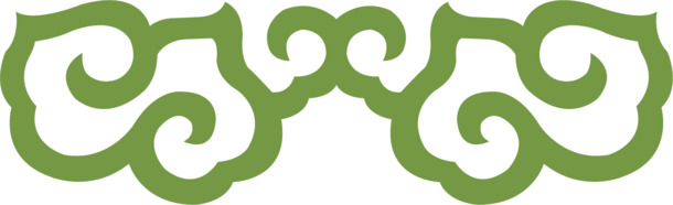 绿色花纹高清PNG透明装饰元素设计素材免费下载