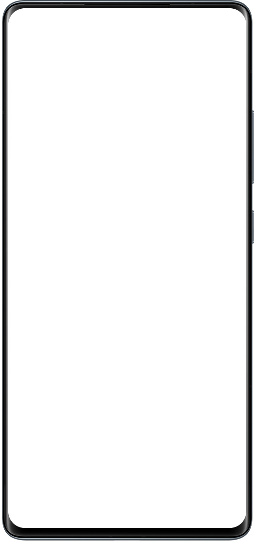 小米手机MIX4样机高清PNG透明装饰边框设计素材免费下载