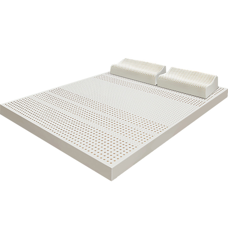 平面款天然乳胶床垫高清PNG透明免扣设计素材免费下载