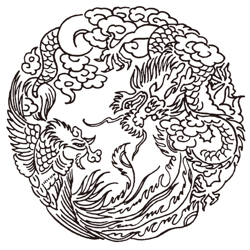 中国龙高清PNG透明免扣设计素材免费下载