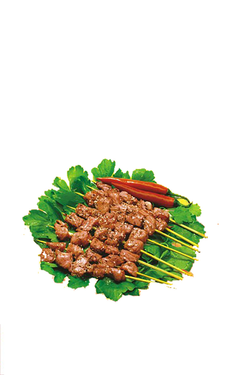 肉串展架烤羊肉高清PNG透明免扣设计素材免费下载