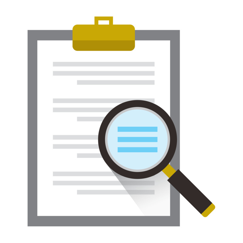 矢量简约放大镜高清PNG透明免扣设计素材免费下载