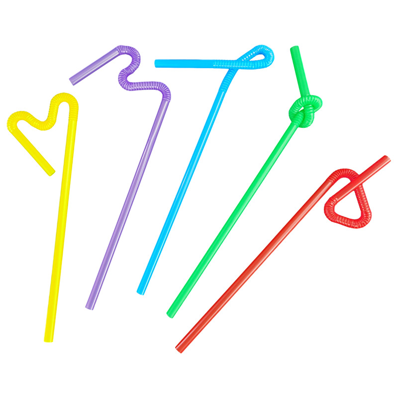 彩色艺术吸管高清PNG透明图免扣设计素材免费下载