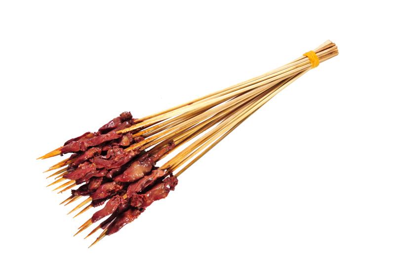 炸串炸鸡心串高清PNG透明免扣设计素材免费下载