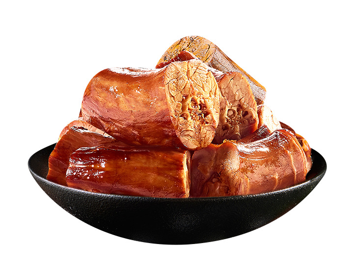 卤鸭鸭脖卤味卤制品高清PNG透明免扣设计素材免费下载