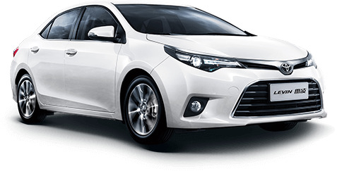 丰田白色汽车高清PNG透明免扣设计素材免费下载