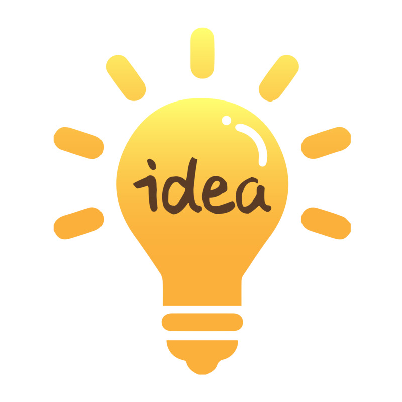 创意灯泡知识矢量高清PNG透明免扣设计素材免费下载