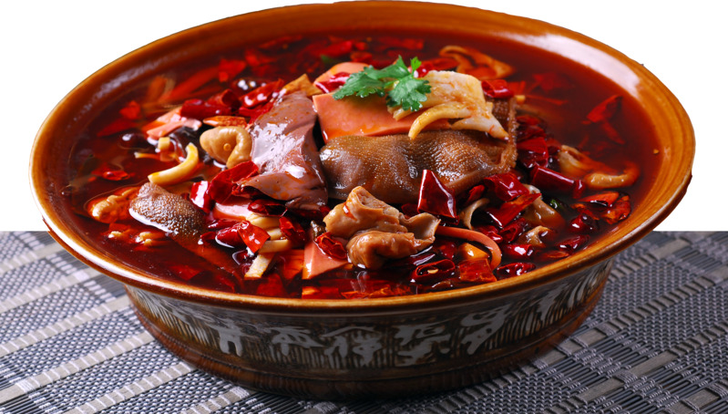 山城毛血旺冒菜高清PNG透明免扣设计素材免费下载