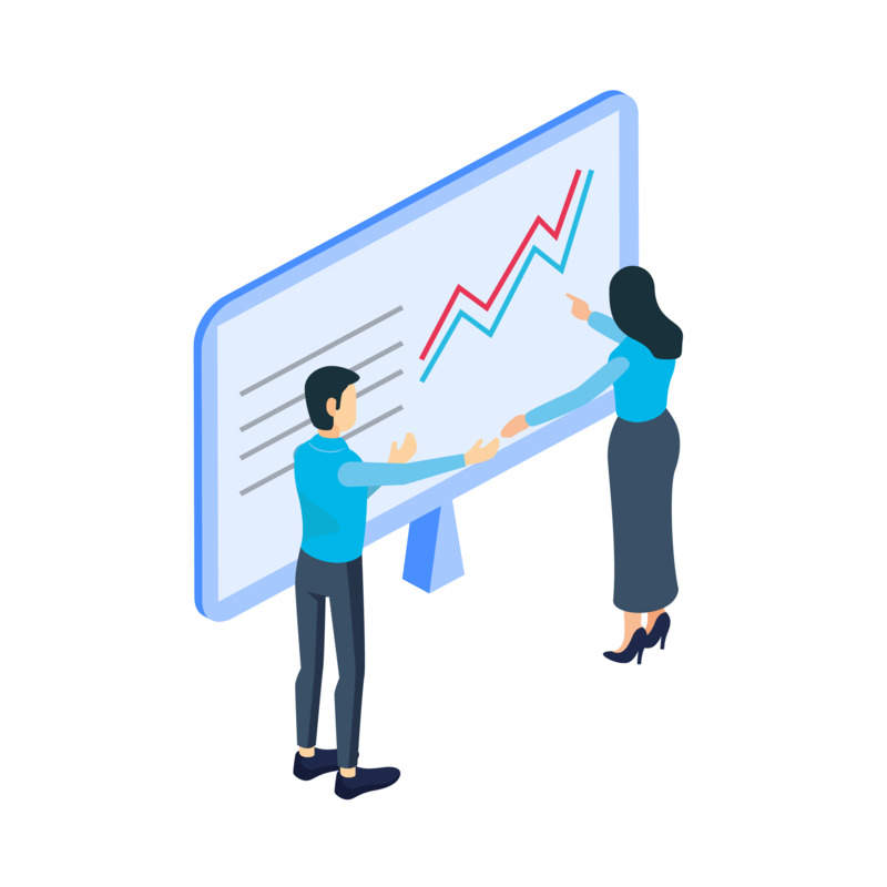 2.5D立体风格商务工作计划高清PNG免扣设计素材免费下载