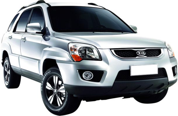 银白色越野车汽车海报设计高清PNG透明免扣素材免费下载