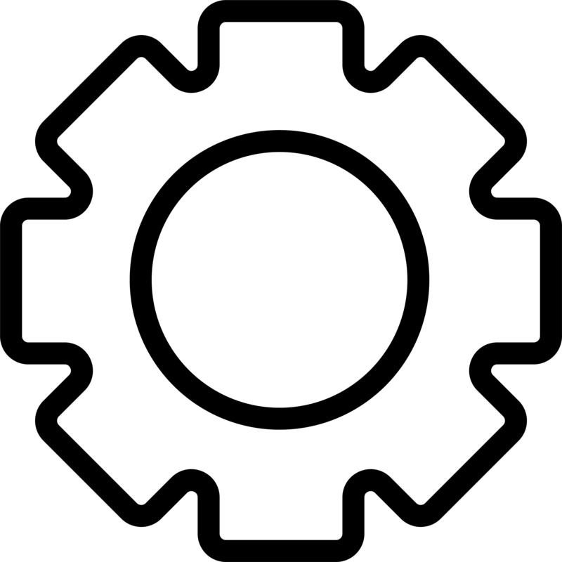 齿轮图标矢量图AI高清PNG透明免扣设计素材免费下载