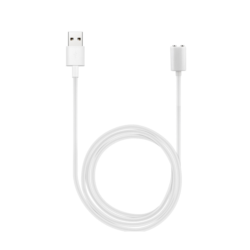 白色USB磁吸数据线高清PNG透明免扣设计素材免费下载