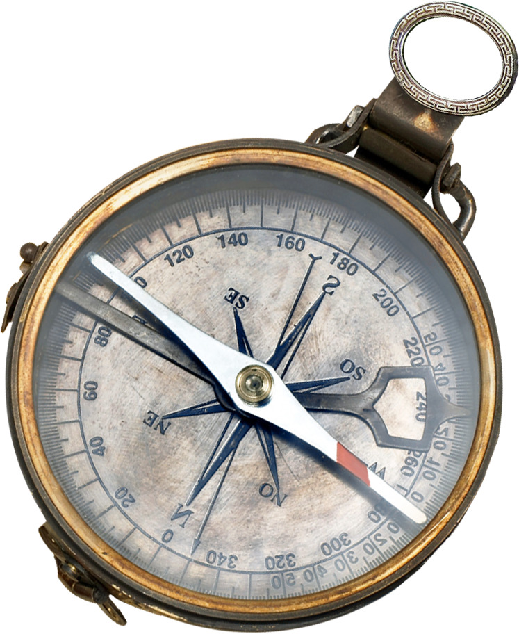 指南针航海司南高清PNG透明免扣设计素材免费下载
