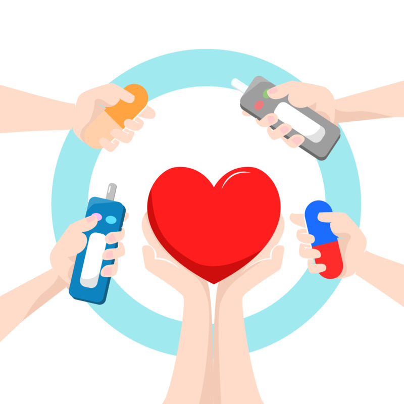 关爱糖尿病高清PNG透明免扣设计素材免费下载