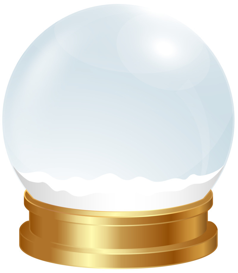 女巫透明水晶球高清PNG免扣设计素材免费下载