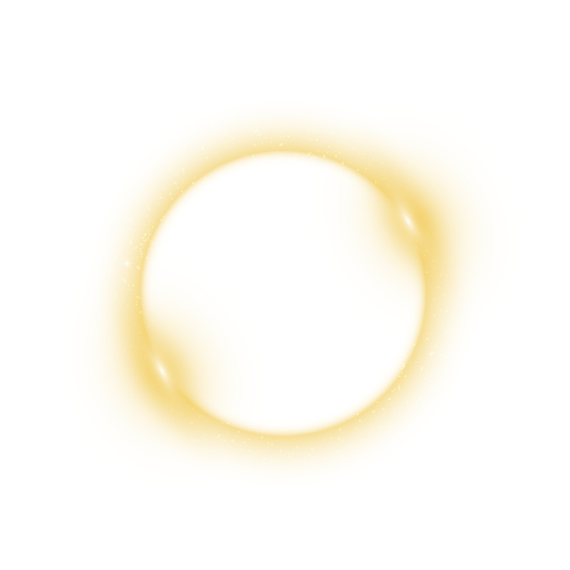 金色闪光高清PNG透明免扣设计素材免费下载