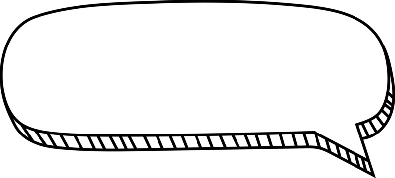 标题对话框黑色线条元素高清PNG透明免扣设计素材免费下载
