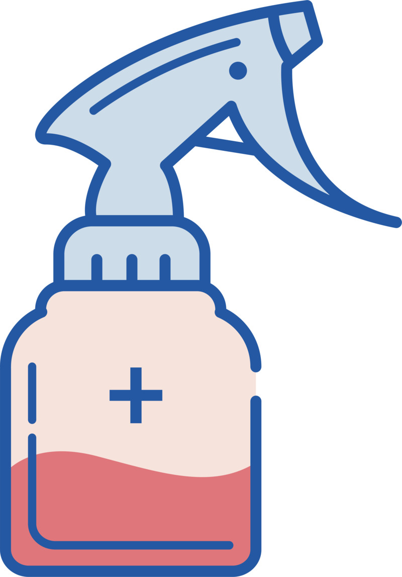 矢量超清消毒水PNG透明免扣设计素材免费下载