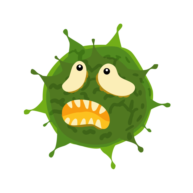 新型冠状病毒高清PNG透明免扣设计素材免费下载