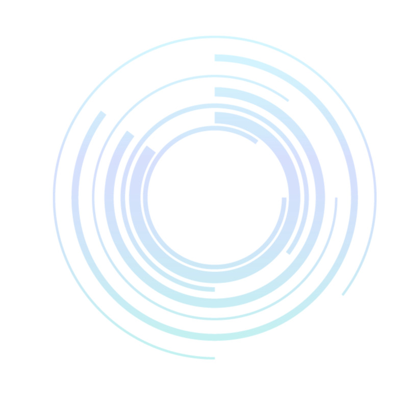 渐变圆环科技图案高清PNG透明免扣设计素材免费下载