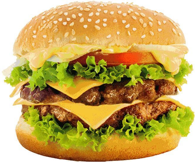 汉堡包牛肉芝士汉堡高清PNG透明免扣设计素材免费下载