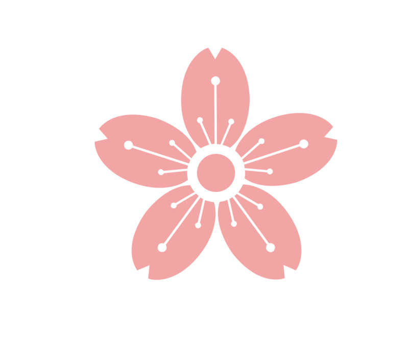 创意樱花桃花高清PNG透明免扣设计素材免费下载