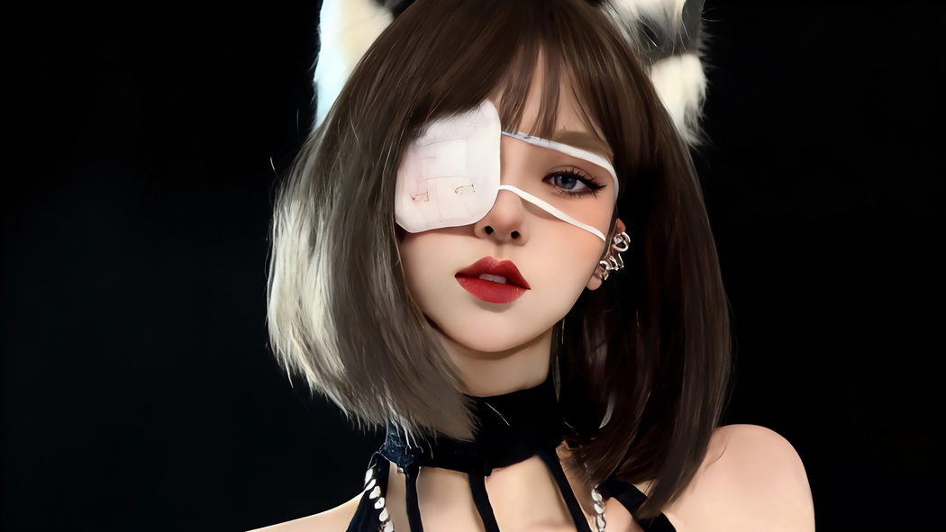 兽耳动漫美女眼罩高清全屏车机壁纸 3840x2160平板笔记本便携设备免费下载 兽耳动漫美女眼罩高清全屏车机壁纸 3840x2160平板笔记本便携设备免费下载