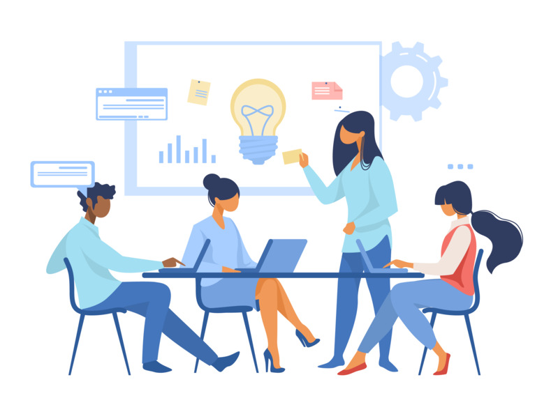 会议室开会团队高清PNG透明免扣设计素材免费下载