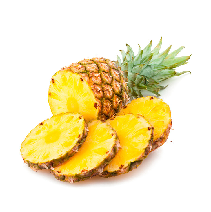 凤梨水果新鲜高清PNG透明免扣设计素材免费下载