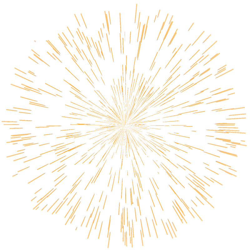 烟花效果爆炸高清PNG透明漂浮元素设计素材免费下载
