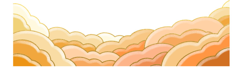 国潮祥云手绘高清PNG透明漂浮元素设计素材免费下载