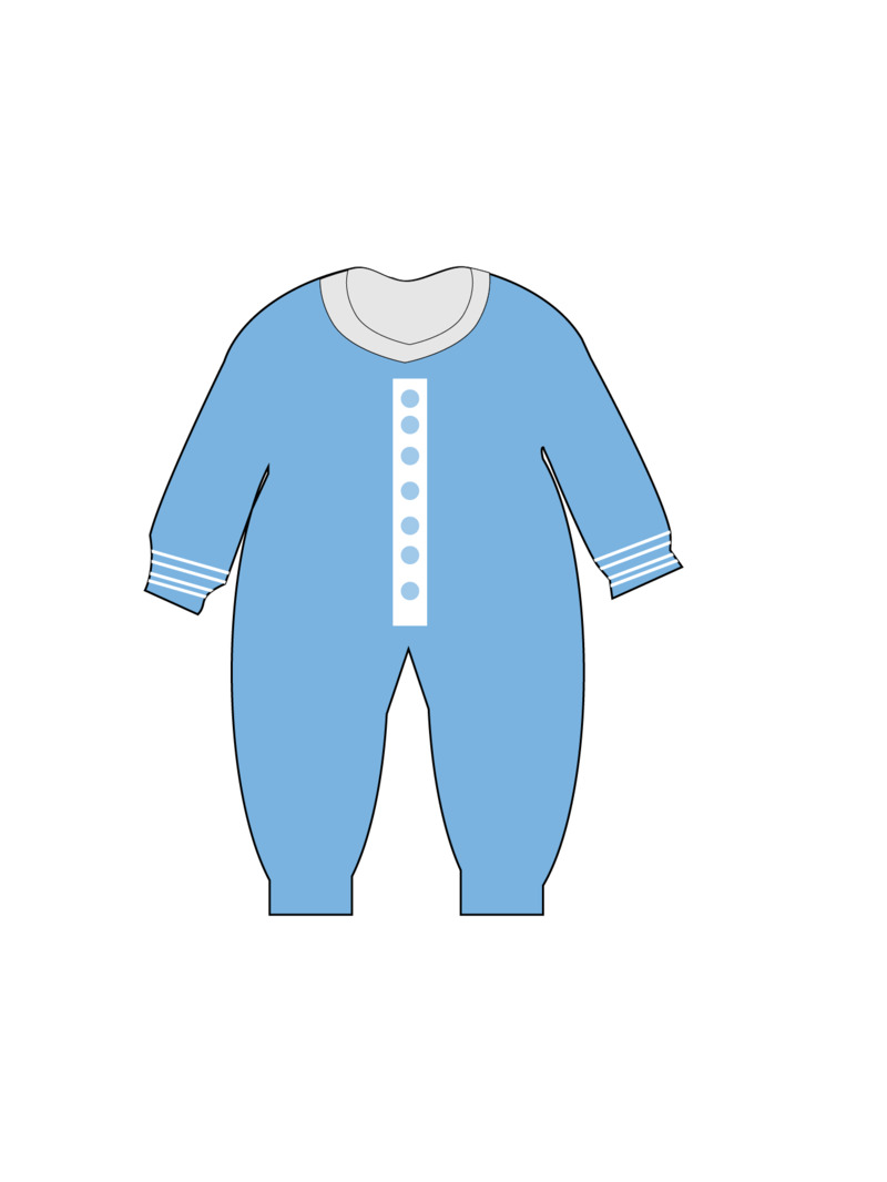 婴儿衣服母婴高清PNG透明漂浮元素设计素材免费下载