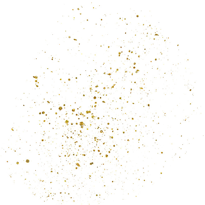 漂浮金色碎片高清PNG透明漂浮元素设计素材免费下载