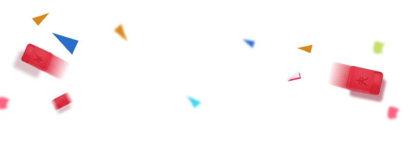 漂浮钱彩色高清PNG透明漂浮元素设计素材免费下载