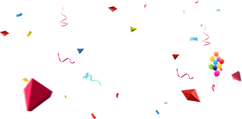 大促活动背景漂浮元素高清PNG透明图片设计素材免费下载