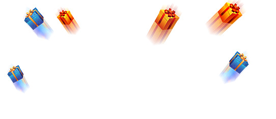 各式各样礼物盒装饰高清PNG透明漂浮元素设计素材免费下载