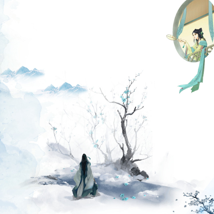 古风汉元素人物风景高清PNG透明漂浮设计素材免费下载