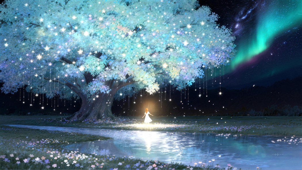 极夜梦境4K风景高清壁纸3840x2160免费下载 极夜梦境4K风景高清壁纸3840x2160免费下载