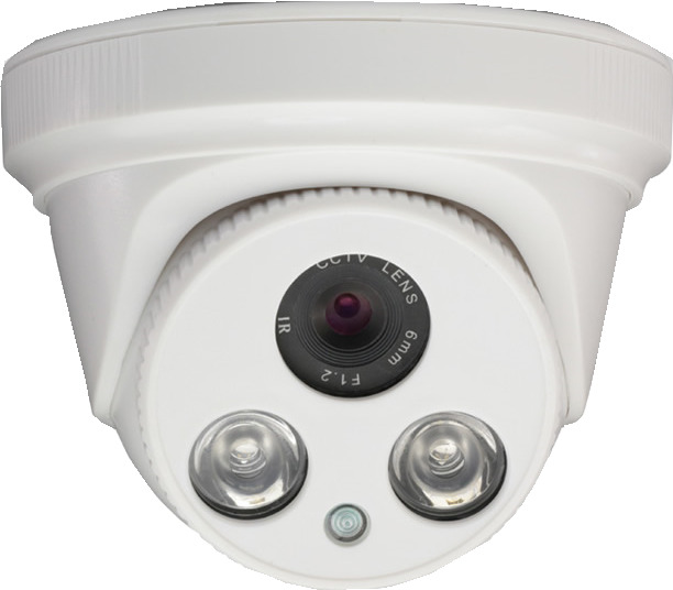 AI智能联网报警摄像头高清PNG透明漂浮元素设计素材免费下载