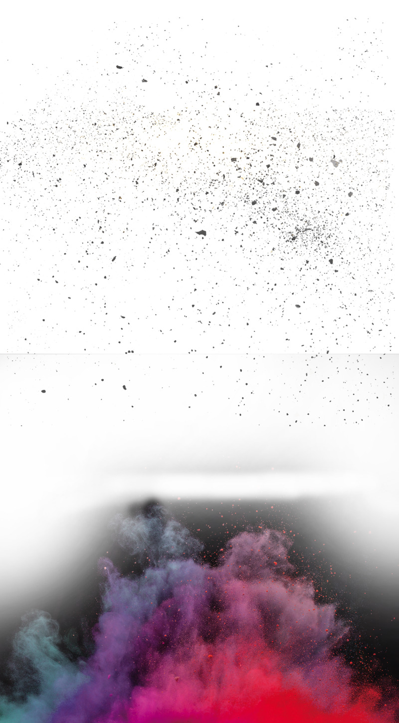 炫彩星空背景图高清PNG透明漂浮元素设计素材免费下载