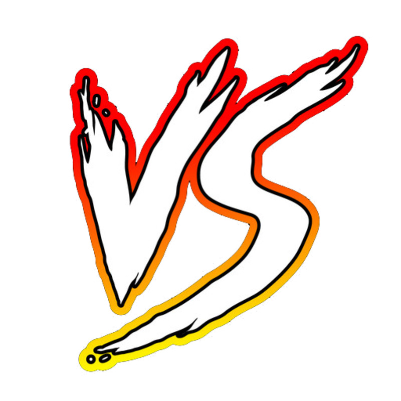 VS对决高清PNG透明免扣设计素材免费下载