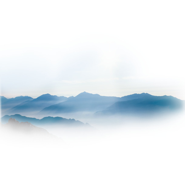 远山高清PNG透明图片装饰元素-免费设计素材下载