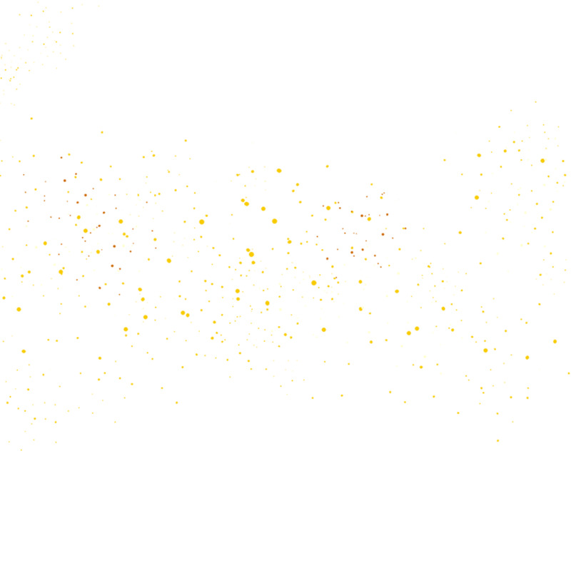 金色粉末金粉高清PNG透明免扣设计素材免费下载