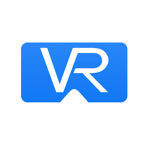 VR图标蓝色虚拟现实高清PNG透明免扣设计素材免费下载