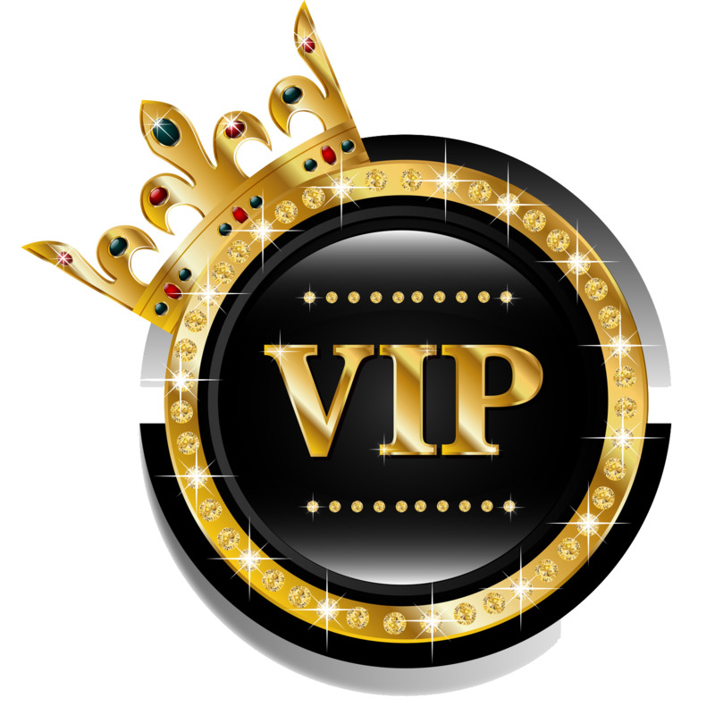 圆形皇冠钻石VIP标志手绘卡通元素高清PNG透明图片设计素材免费下载
